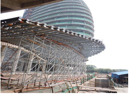 腳手架作業，樹立安quan意識很重要